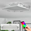 Omaro Plafones, Panel LED Blanca, 1 luz, Cambia de color