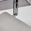 Javel Plafones, Spot techo Cromo, Gris, 2 luces