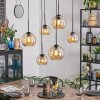 Koyoto Lámparas suspendidas, Luminarias esféricas, Lámparas colgantes Colores ámbar, 6 luces