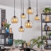 Koyoto Lámparas suspendidas, Luminarias esféricas, Lámparas colgantes Colores ámbar, 6 luces