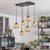 Koyoto Lámparas suspendidas, Luminarias esféricas, Lámparas colgantes Colores ámbar, 6 luces
