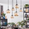 Koyoto Lámparas suspendidas, Luminarias esféricas, Lámparas colgantes Colores ámbar, 6 luces