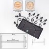 Koyoto Lámparas suspendidas, Luminarias esféricas, Lámparas colgantes Colores ámbar, 6 luces