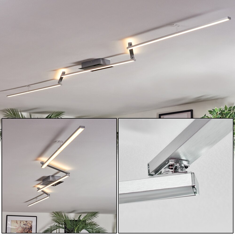 Orina Plafones LED Plata, 1 luz main product photo