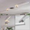 Orina Plafones LED Plata, 1 luz