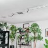 Orina Plafones LED Plata, 1 luz