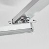 Orina Plafones LED Plata, 1 luz