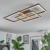 Brilo Plafones LED Negro, 1 luz