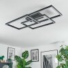 Brilo Plafones LED Negro, 1 luz