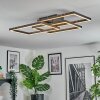 Brilo Plafones LED Negro, 1 luz