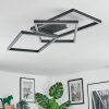 Brilo Plafones LED Negro, 1 luz