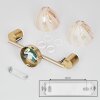 Saire Plafones, Spot techo Cromo, Latón, 2 luces