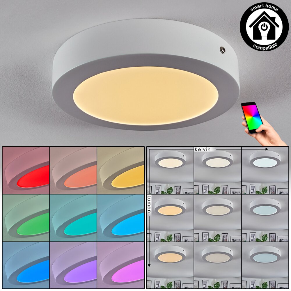 Omaro Plafones, Panel LED Blanca, 1 luz main product photo