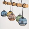 Koyoto Lámparas suspendidas, Luminarias esféricas, Lámparas colgantes Crudo, Negro, 5 luces Koyoto Lámparas suspendidas, Luminarias esféricas, Lámparas colgantes Crudo, Negro, 5 luces