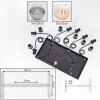 Koyoto Lámparas suspendidas, Luminarias esféricas, Lámparas colgantes Colores ámbar, Transparente, Ahumado, 6 luces