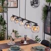 Koyoto Lámparas suspendidas, Luminarias esféricas, Lámparas colgantes Colores ámbar, Transparente, Ahumado, 5 luces