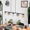Koyoto Lámparas suspendidas, Luminarias esféricas, Lámparas colgantes Colores ámbar, Transparente, Ahumado, 5 luces
