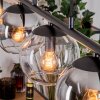 Koyoto Lámparas suspendidas, Luminarias esféricas, Lámparas colgantes Colores ámbar, Transparente, Ahumado, 5 luces