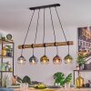 Koyoto Lámparas suspendidas, Luminarias esféricas, Lámparas colgantes Crudo, Negro, 5 luces