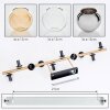 Koyoto Plafones, Luminarias esféricas dorado, Negro, 10 luces