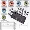 Koyoto Lámparas suspendidas, Luminarias esféricas, Lámparas colgantes Azul, Verde, Color cobre, 6 luces