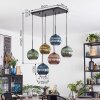 Koyoto Lámparas suspendidas, Luminarias esféricas, Lámparas colgantes Azul, dorado, Verde, Color cobre, 6 luces