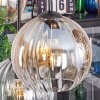 Koyoto Lámparas suspendidas, Luminarias esféricas, Lámparas colgantes Colores ámbar, Transparente, Ahumado, 6 luces