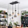 Gastor Lámparas suspendidas, Luminarias esféricas, Lámparas colgantes Colores ámbar, Transparente, Ahumado, 6 luces