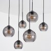 Koyoto Lámparas suspendidas, Luminarias esféricas, Lámparas colgantes Ahumado, 6 luces