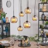 Koyoto Lámparas suspendidas, Luminarias esféricas, Lámparas colgantes Colores ámbar, 6 luces