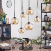 Koyoto Lámparas suspendidas, Luminarias esféricas, Lámparas colgantes Colores ámbar, 6 luces