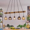 Koyoto Lámparas suspendidas, Luminarias esféricas, Lámparas colgantes Crudo, Negro, 5 luces