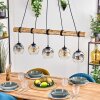 Ripoll Lámparas suspendidas, Luminarias esféricas, Lámparas colgantes Crudo, Negro, 5 luces