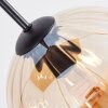 Koyoto Lámparas suspendidas, Luminarias esféricas, Lámparas colgantes Colores ámbar, Ahumado, 6 luces