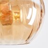 Koyoto Lámparas suspendidas, Luminarias esféricas, Lámparas colgantes Colores ámbar, Ahumado, 6 luces
