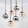 Gastor Lámparas suspendidas, Luminarias esféricas, Lámparas colgantes Negro, 6 luces