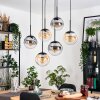 Gastor Lámparas suspendidas, Luminarias esféricas, Lámparas colgantes Negro, 6 luces