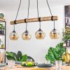 Ripoll Lámparas suspendidas, Luminarias esféricas, Lámparas colgantes Crudo, Negro, 4 luces