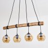 Ripoll Lámparas suspendidas, Luminarias esféricas, Lámparas colgantes Crudo, Negro, 4 luces