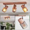 Nelar Plafones, Spot techo Bronce, Cromo, 3 luces