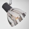 Saire Plafones, Spot techo Cromo, Negro, 4 luces