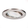 Osran Empotrables, Spot techo, Empotrables LED Níquel-mate, 3 luces, Mando a distancia