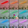 Orain Plafones, Panel LED Blanca, 1 luz, Cambia de color
