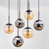 Gastor Lámparas suspendidas, Luminarias esféricas, Lámparas colgantes Negro, 6 luces