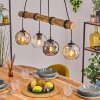 Ripoll Lámparas suspendidas, Luminarias esféricas, Lámparas colgantes Crudo, Negro, 4 luces