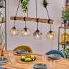 Ripoll Lámparas suspendidas, Luminarias esféricas, Lámparas colgantes Crudo, Negro, 4 luces