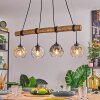 Ripoll Lámparas suspendidas, Luminarias esféricas, Lámparas colgantes Crudo, Negro, 4 luces