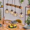 Ripoll Lámparas suspendidas, Luminarias esféricas, Lámparas colgantes Crudo, Negro, 4 luces