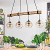 Ripoll Lámparas suspendidas, Luminarias esféricas, Lámparas colgantes Crudo, Negro, 4 luces