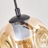 Ripoll Lámparas suspendidas, Luminarias esféricas, Lámparas colgantes Crudo, Negro, 4 luces